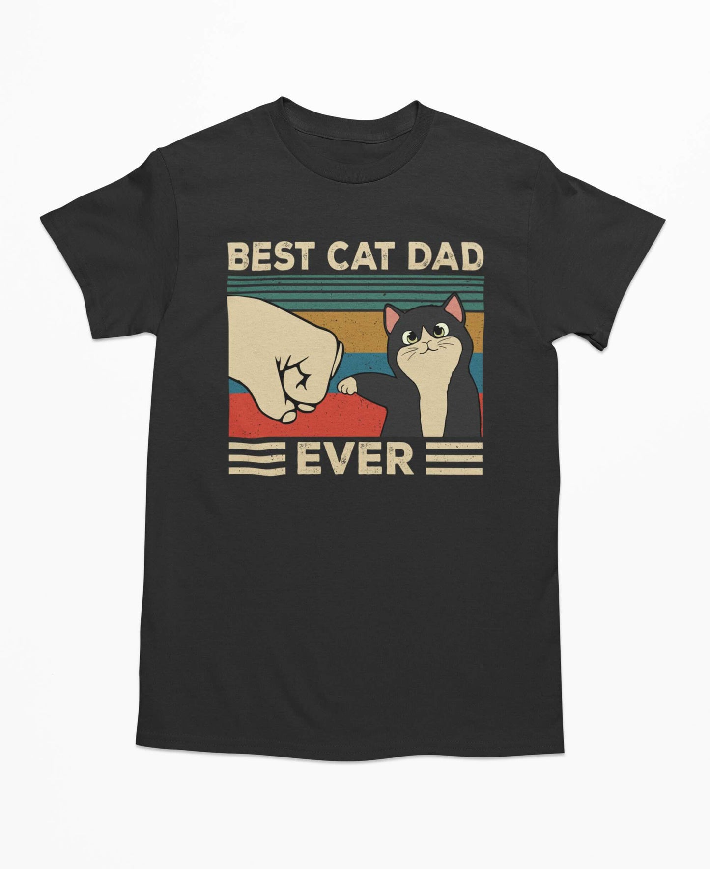 Best Cat Dad Ever - T-shirt