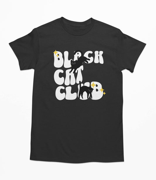 Black Cat Club - T-Shirt Retro