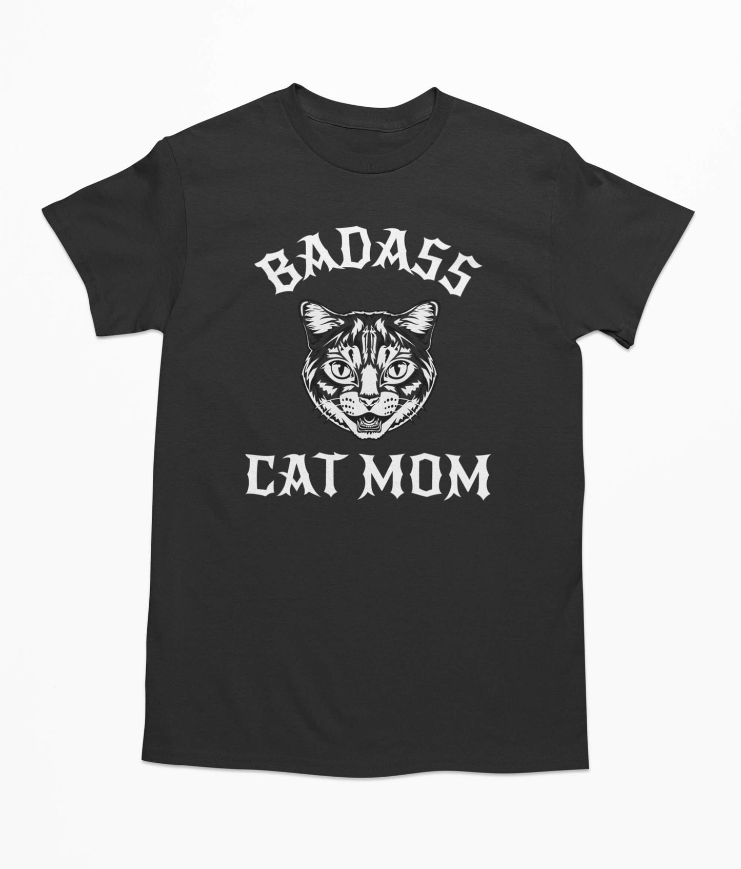 Badass Cat Mom - T-Shirt