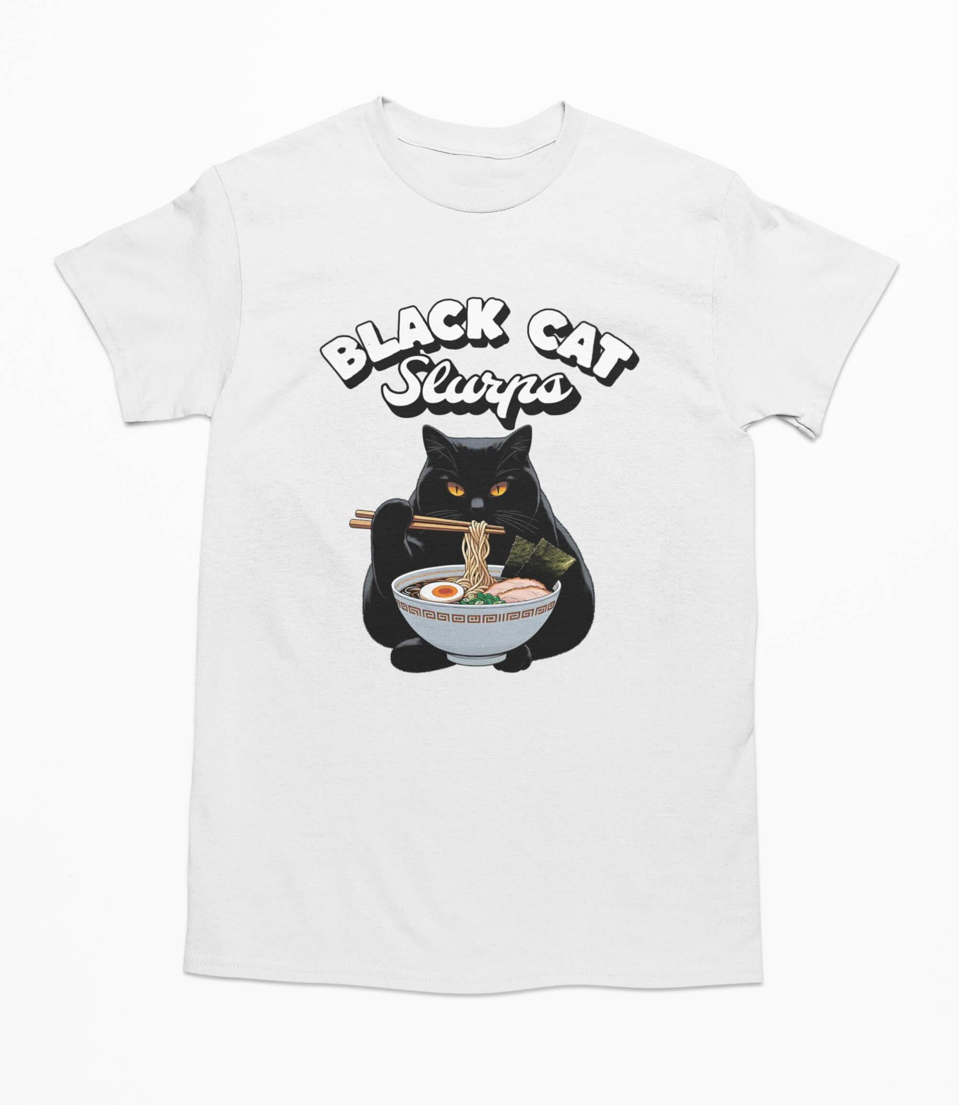 Black Cat Slurps - T-Shirt