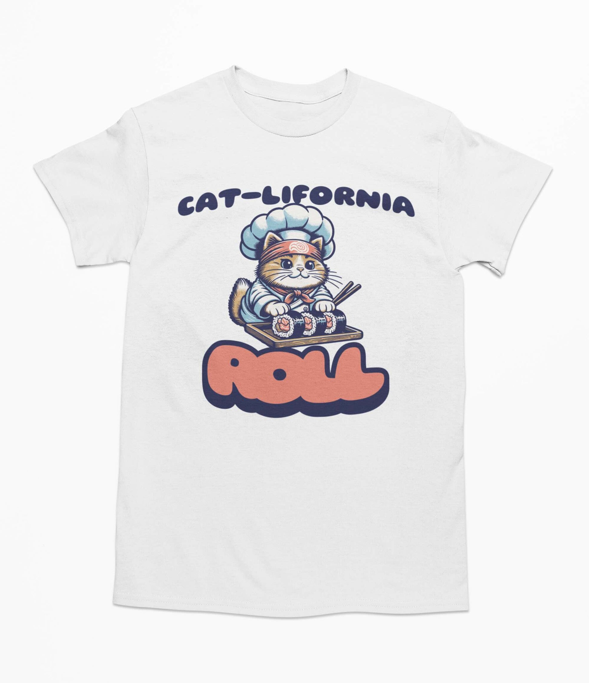 Cat-Lifornia Roll T Shirt