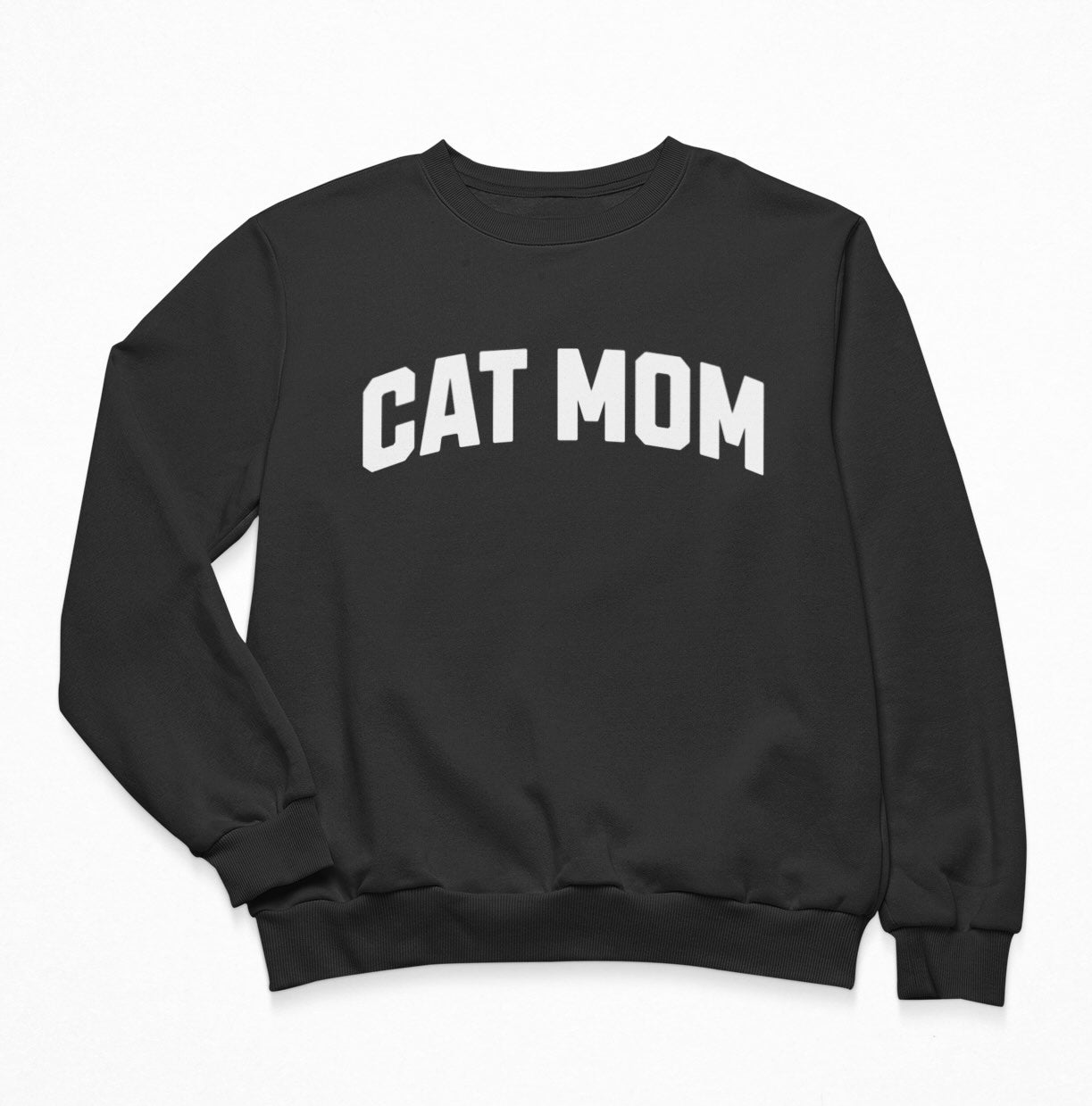 Cat Mom Varsity - Sweatshirt Crewneck