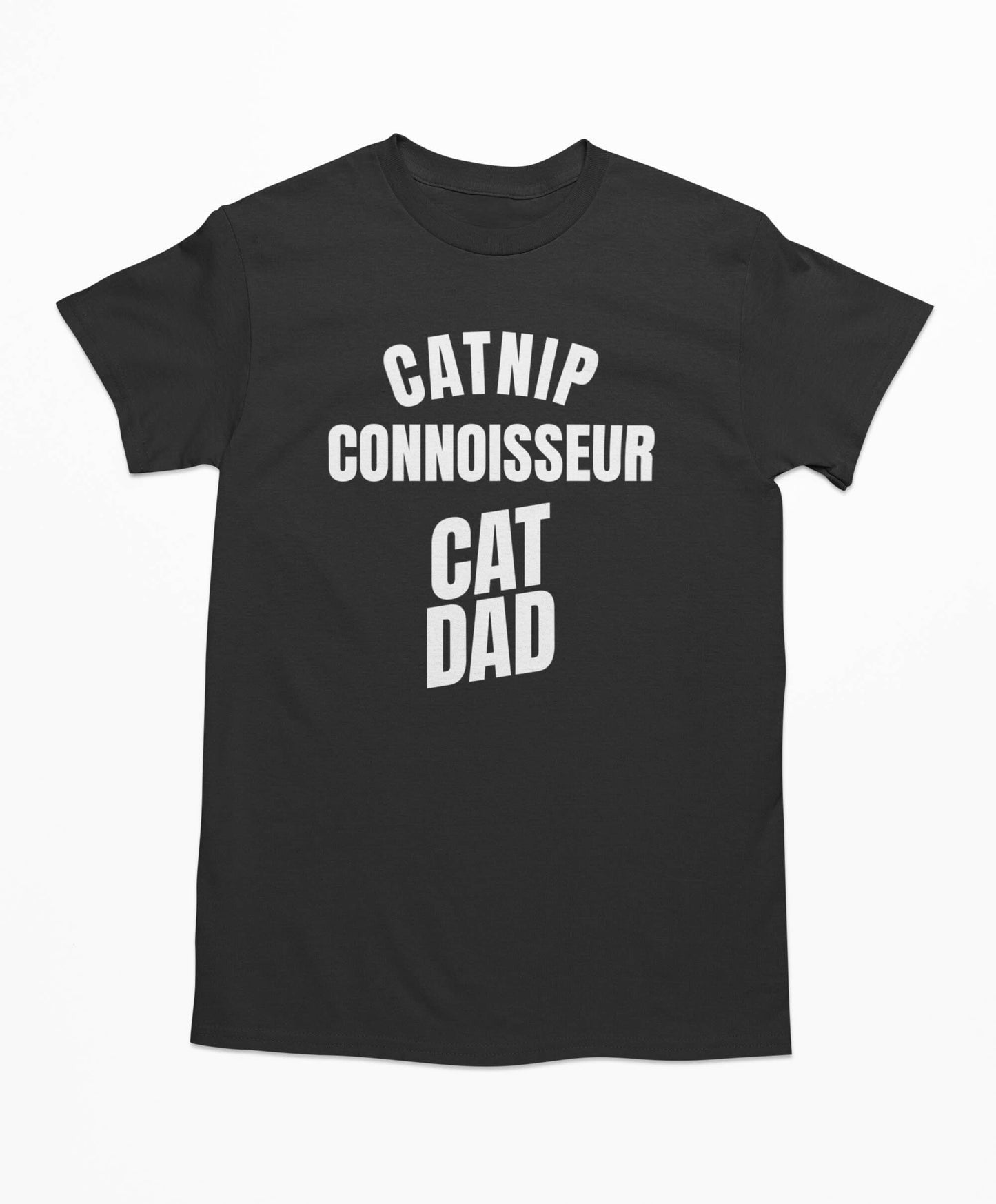 Catnip Connoisseur Cat Dad T-shirt