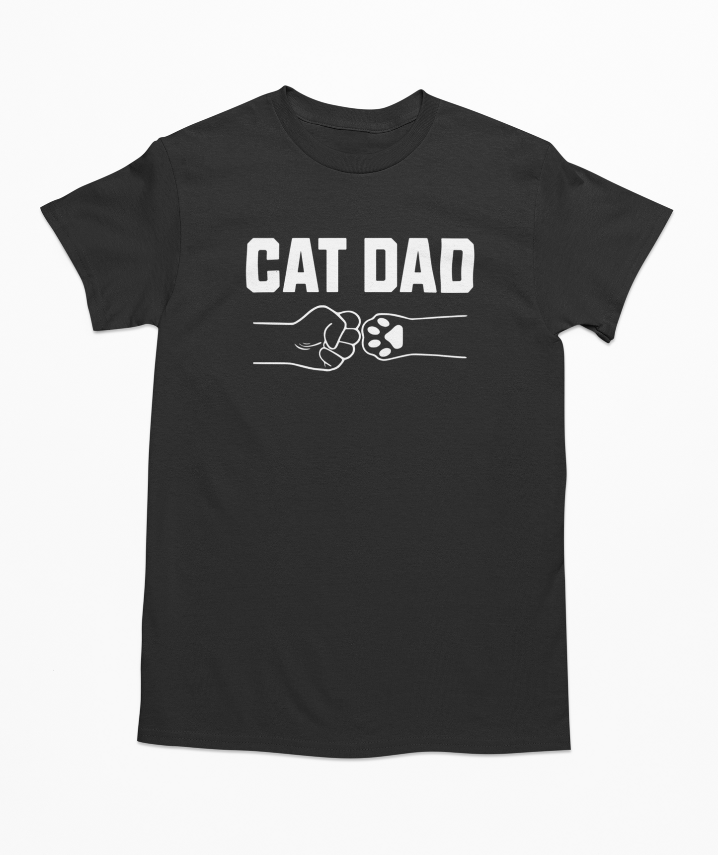 Cat Dad Fist Bump - T-Shirt