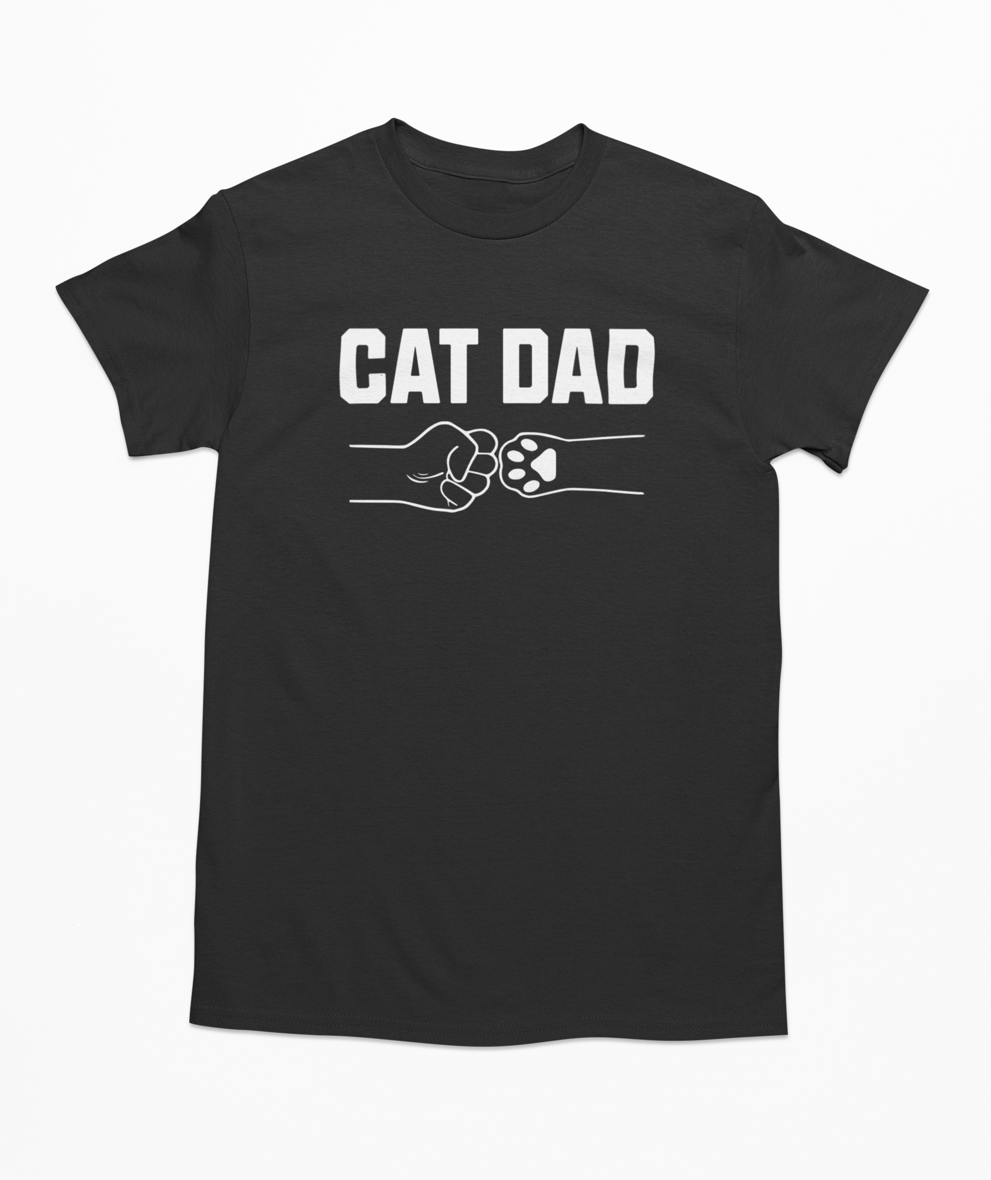 Cat Dad Fist Bump - T-Shirt