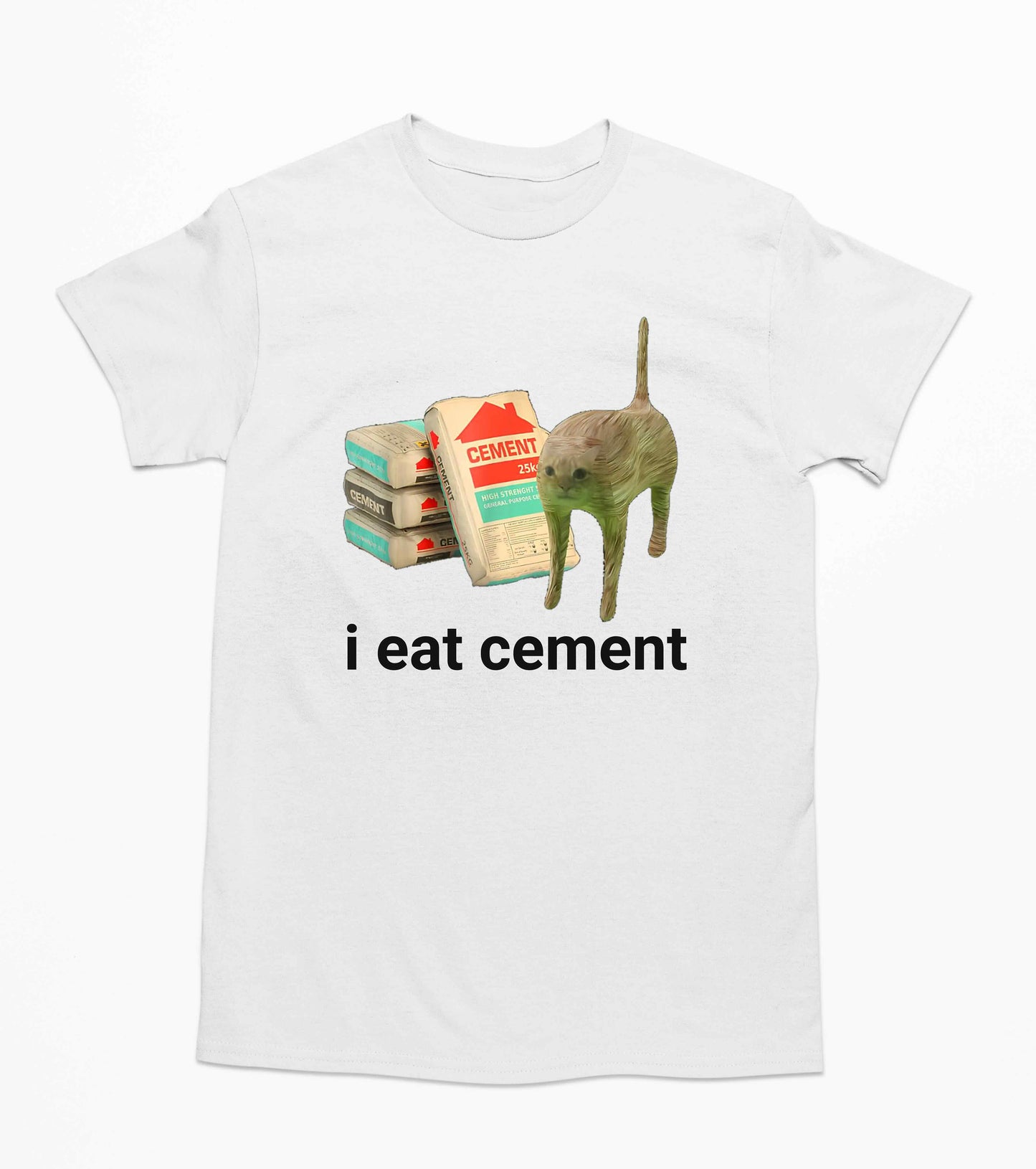 i-eat-cement-cursed-cat-meme-t-shirt