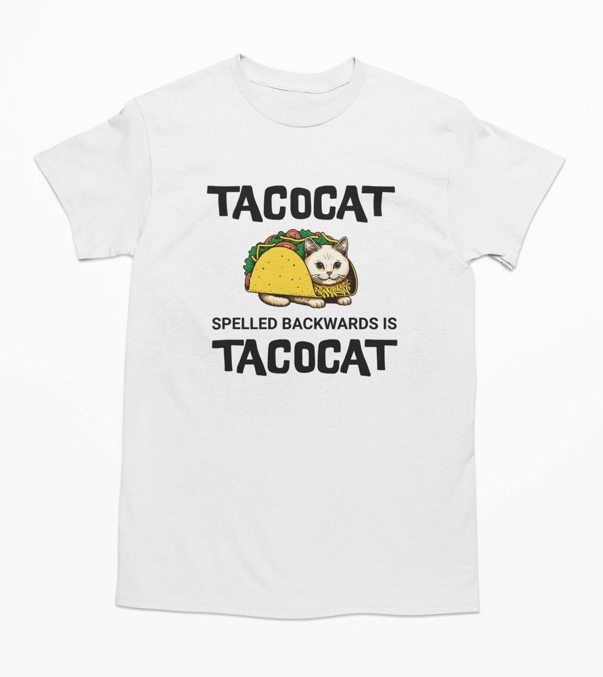 Tacocat Spelled Backwards Is Tacocat - Taco Cat T-Shirt