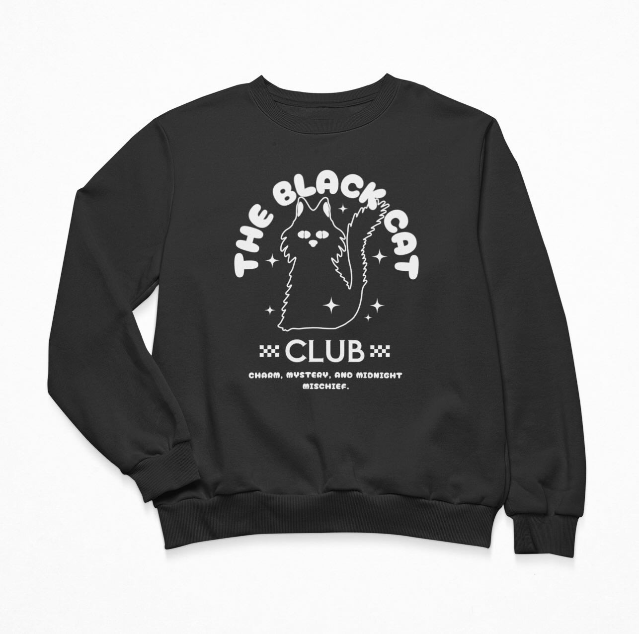 The Black Cat Club Sweatshirt Crewneck