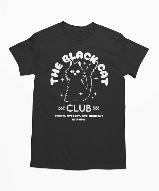 The Black Cat Club T Shirt