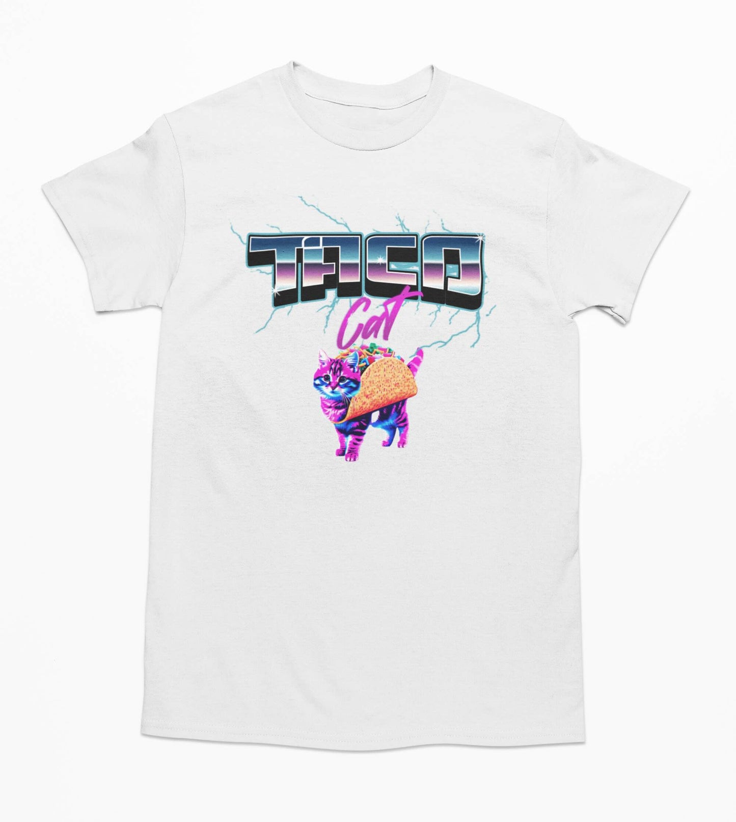 Vaporwave Taco Cat - T-Shirt