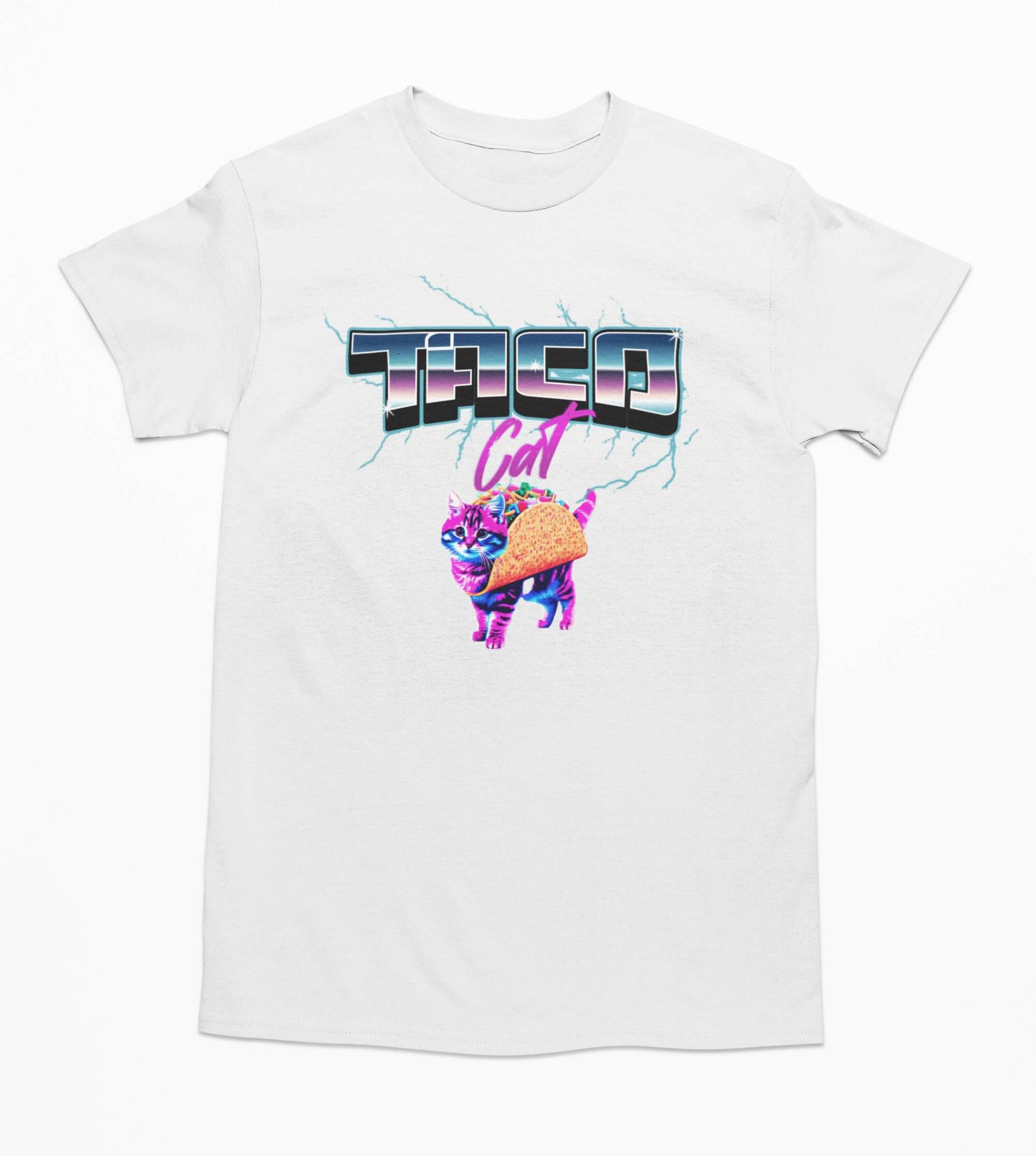 Vaporwave Taco Cat - T-Shirt