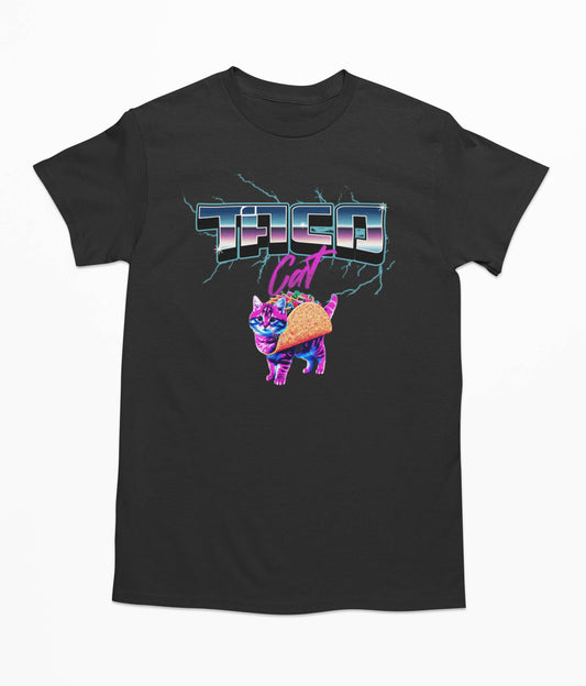 Vaporwave Taco Cat - T-Shirt